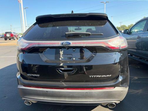 Shadow Black 2017 Ford Edge Titanium