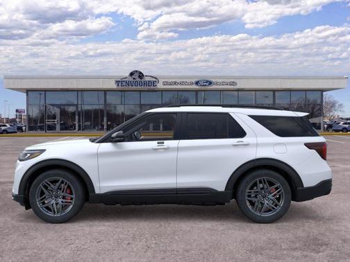 Star White 2026 Ford Explorer ST