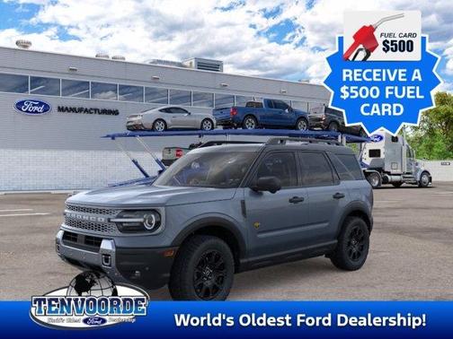 Azure Gray Metallic 2026 Ford Bronco Sport Badlands