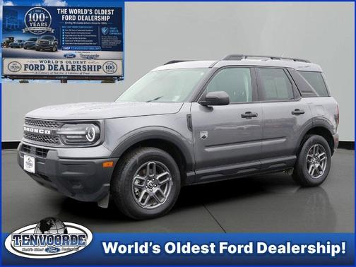 Gray Metallic 2025 Ford Bronco Sport Big Bend