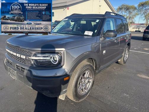 Gray Metallic 2025 Ford Bronco Sport Big Bend