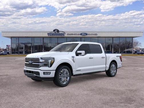 White Metallic 2026 Ford F-150 Platinum