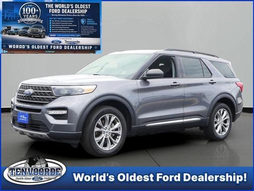 Gray Metallic 2023 Ford Explorer XLT