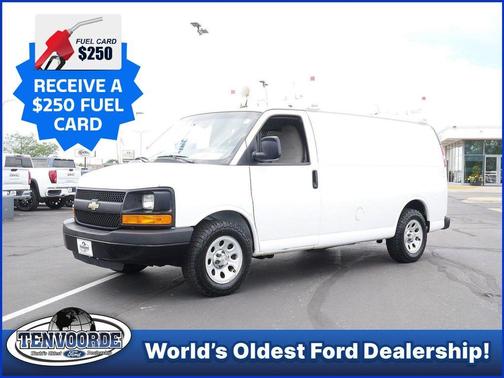 Summit White 2013 Chevrolet Express 1500 Work Van