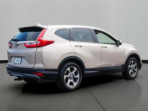 Tan 2017 Honda CR-V EX