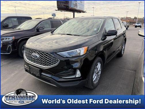 Agate Black Metallic 2024 Ford Edge SEL