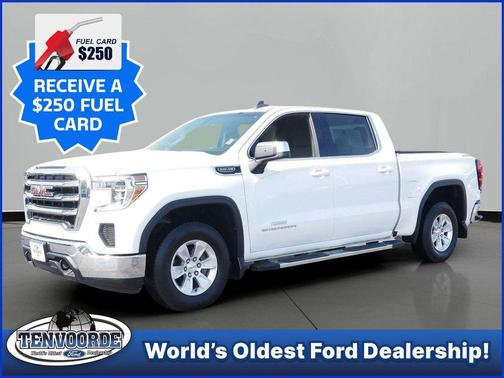 White 2019 GMC Sierra 1500 SLE