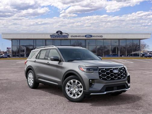 Carbonized Gray Metallic 2027 Ford Explorer Platinum