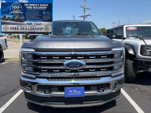 Gray Metallic 2025 Ford F-250 Lariat