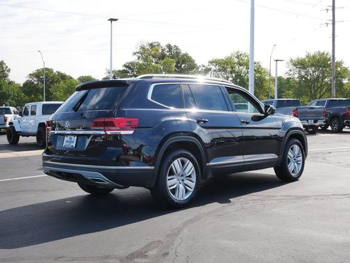 Deep Black Pearl Effect 2019 Volkswagen Atlas 3.6L SEL Premium
