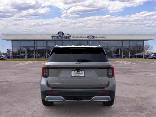 Carbonized Gray Metallic 2026 Ford Explorer Platinum