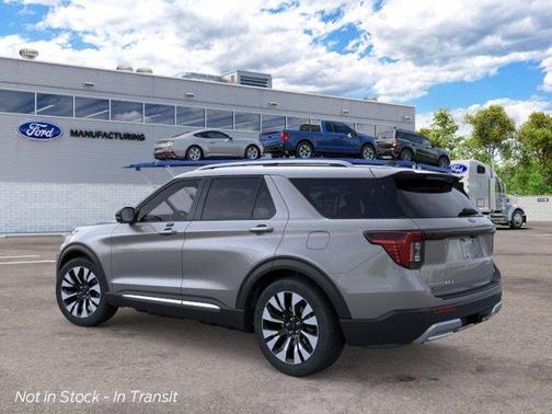 Carbonized Gray Metallic 2026 Ford Explorer Platinum