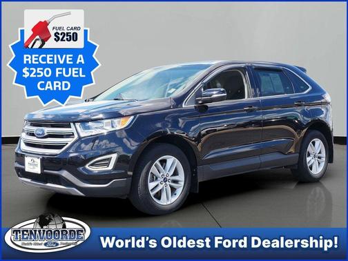 Shadow Black 2017 Ford Edge SEL