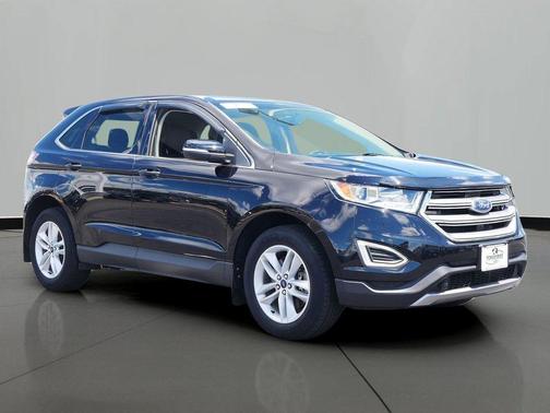 Shadow Black 2017 Ford Edge SEL