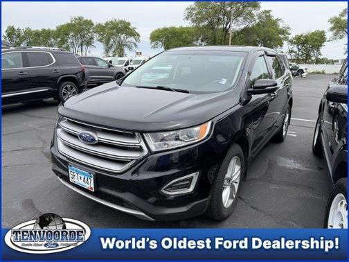 Shadow Black 2017 Ford Edge SEL