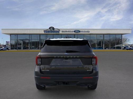 Agate Black Metallic 2026 Ford Explorer Active