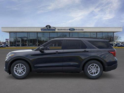 Agate Black Metallic 2026 Ford Explorer Active