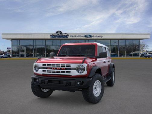 Ruby Red Metallic Tinted Clearcoat 2025 Ford Bronco Heritage Edition