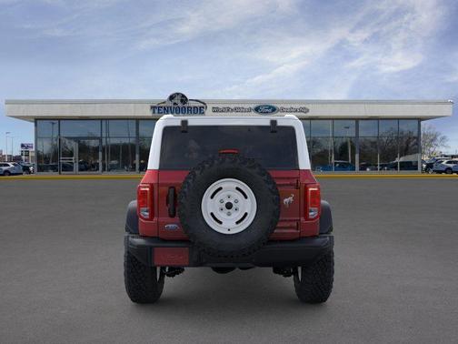 Ruby Red Metallic Tinted Clearcoat 2025 Ford Bronco Heritage Edition