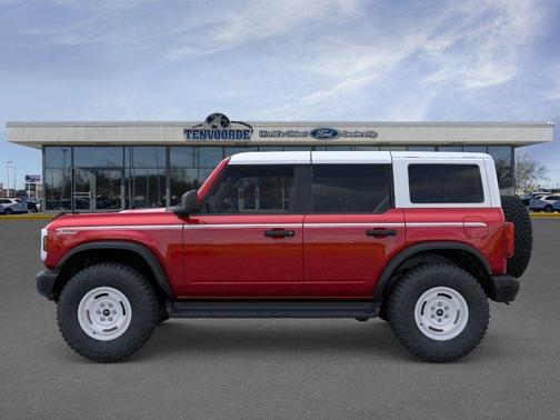 Ruby Red Metallic Tinted Clearcoat 2025 Ford Bronco Heritage Edition