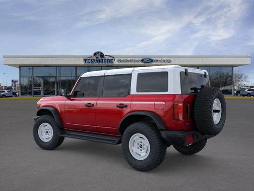 Ruby Red Metallic Tinted Clearcoat 2025 Ford Bronco Heritage Edition