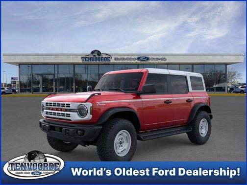 Ruby Red Metallic Tinted Clearcoat 2025 Ford Bronco Heritage Edition