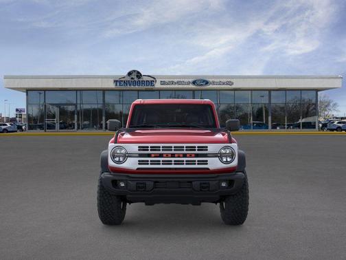 Ruby Red Metallic Tinted Clearcoat 2025 Ford Bronco Heritage Edition