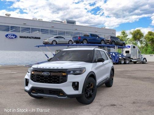 Space White Metallic 2026 Ford Explorer Tremor