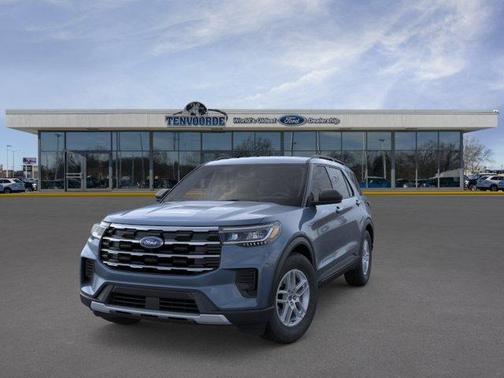 Vapor Blue Metallic 2026 Ford Explorer Active