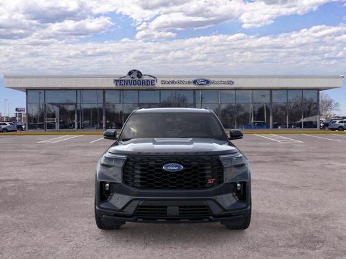 Agate Black Metallic 2026 Ford Explorer ST
