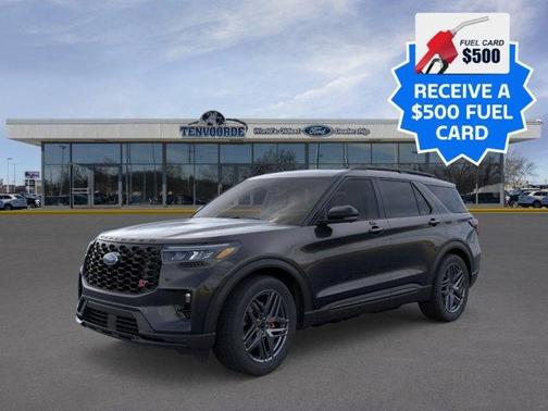 Agate Black Metallic 2026 Ford Explorer ST
