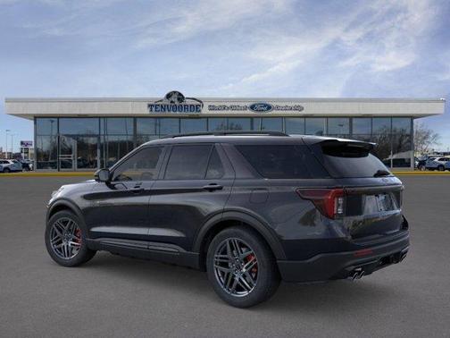Agate Black Metallic 2026 Ford Explorer ST