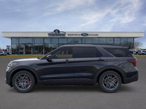 Agate Black Metallic 2026 Ford Explorer ST