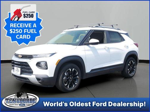 Summit White 2021 Chevrolet Trailblazer LT