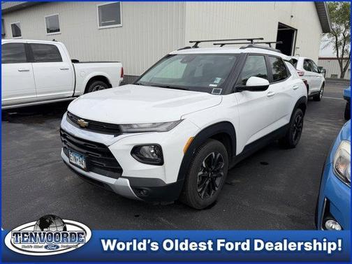 Summit White 2021 Chevrolet Trailblazer LT