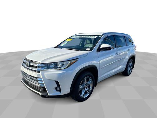 Blizzard Pearl 2019 Toyota Highlander Limited