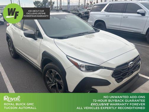 Crystal White Pearl 2025 Subaru Crosstrek Premium