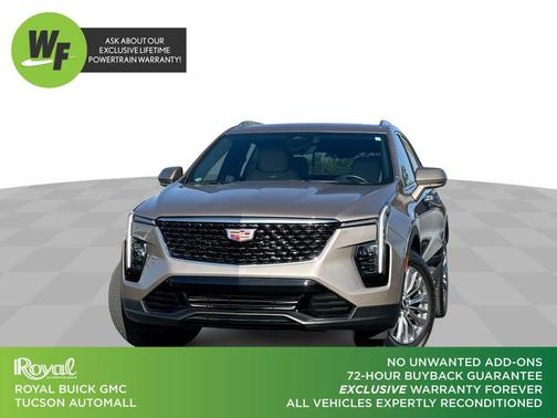 Latte Metallic 2024 Cadillac XT4 Premium Luxury