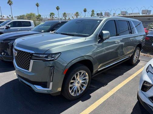 Dark Emerald Metallic 2024 Cadillac Escalade ESV Premium Luxury