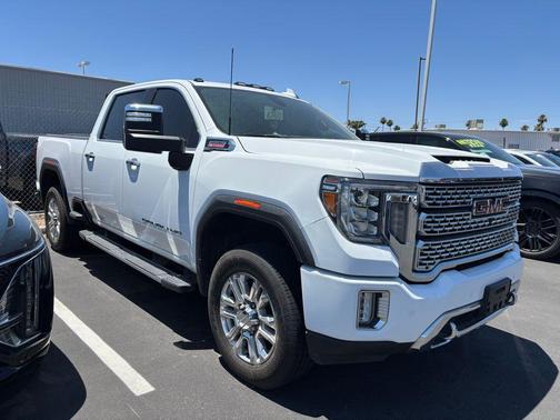 Summit White 2022 GMC Sierra 2500 Denali