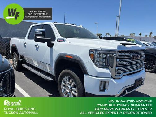 Summit White 2022 GMC Sierra 2500 Denali