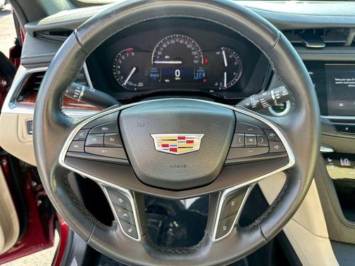 Red 2017 Cadillac XT5 Premium Luxury