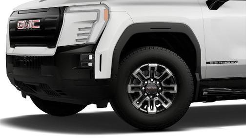 Summit White 2026 GMC Sierra EV Standard Range Elevation