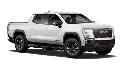 Summit White 2026 GMC Sierra EV Standard Range Elevation