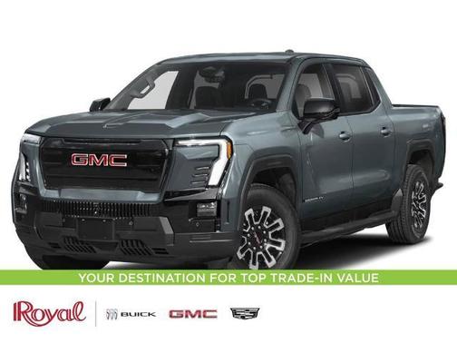 Thunderstorm Gray 2026 GMC Sierra EV Standard Range Elevation