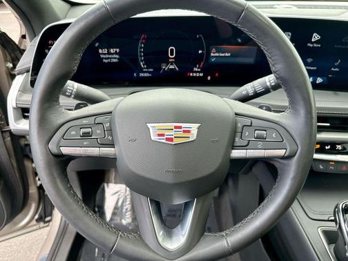 Latte Metallic 2024 Cadillac XT4 Luxury