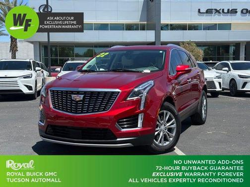 Infrared Tintcoat 2022 Cadillac XT5 Premium Luxury