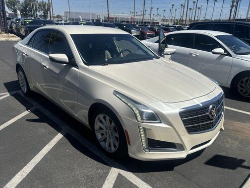 White Diamond Tricoat 2014 Cadillac CTS 2.0L Turbo
