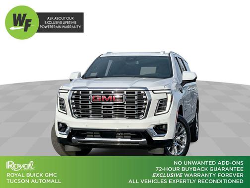 Summit White 2025 GMC Yukon XL Denali