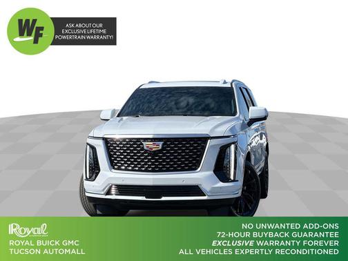 Vibrant White Tricoat 2026 Cadillac Escalade Luxury